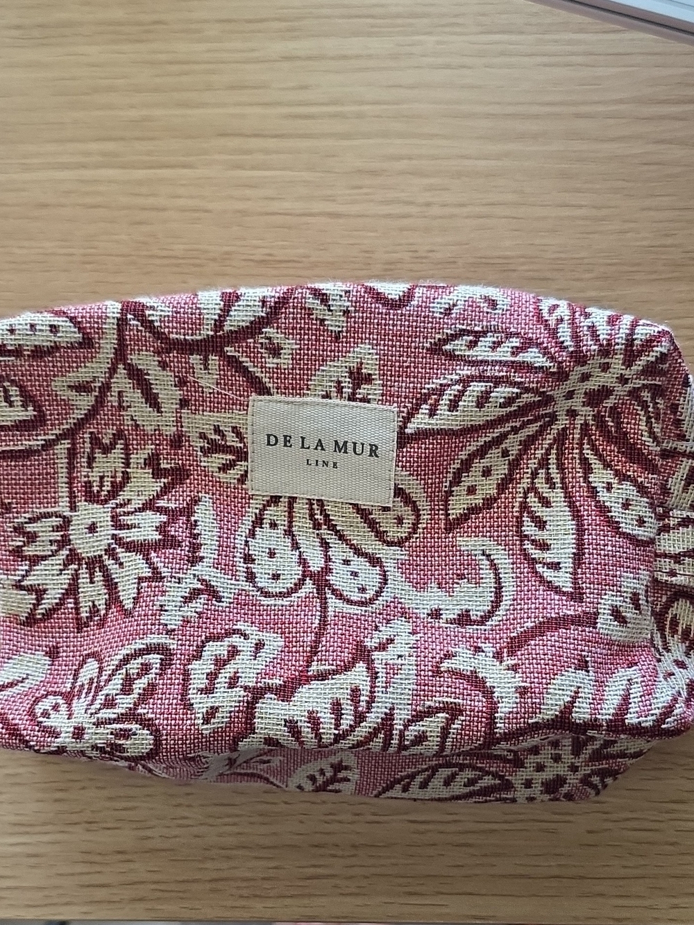 Floral Pink Cosmetic Pouch